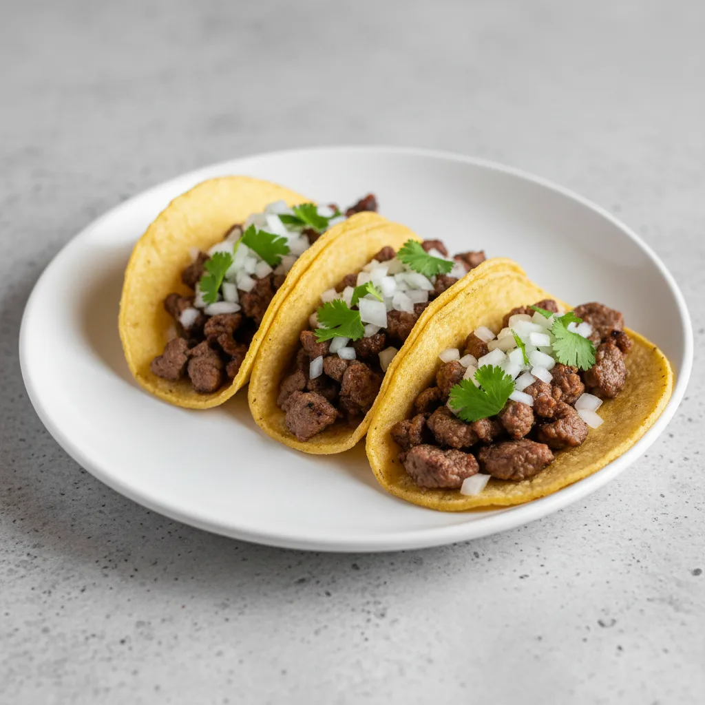 Kids Carne Asada Street Tacos