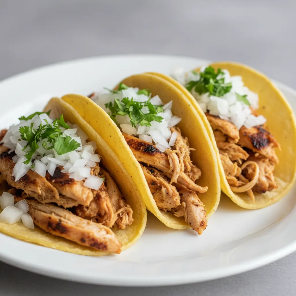Pollo Street Style Tacos (3 Pieces)