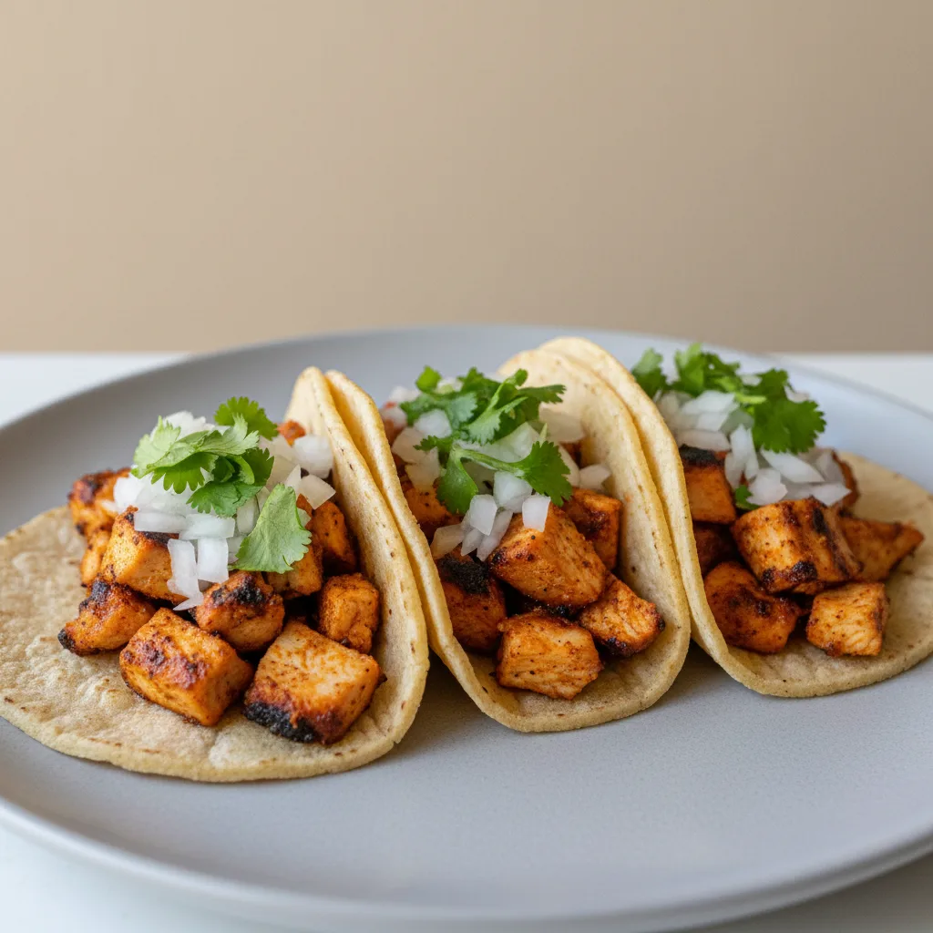 Pollo Asado Street Style Tacos (3 Pieces)