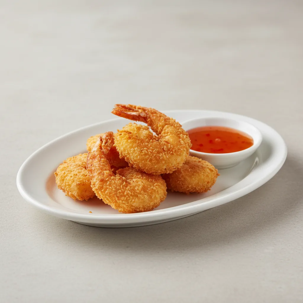 Golden Crispy Shrimp (4 Pieces) Golden Crispy Shrimp (4 Pieces)