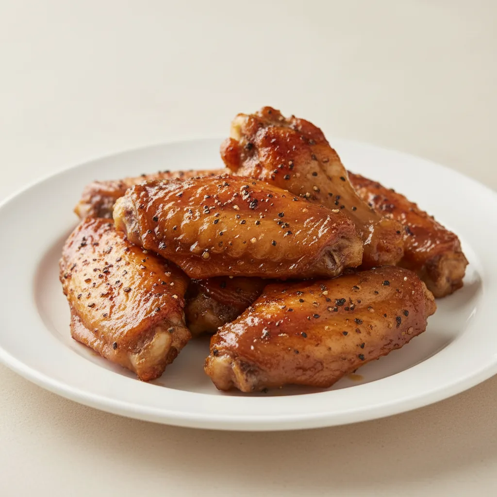 Honey Black Pepper Chicken Wings (6 Pieces) Honey Black Pepper Chicken Wings (6 Pieces)