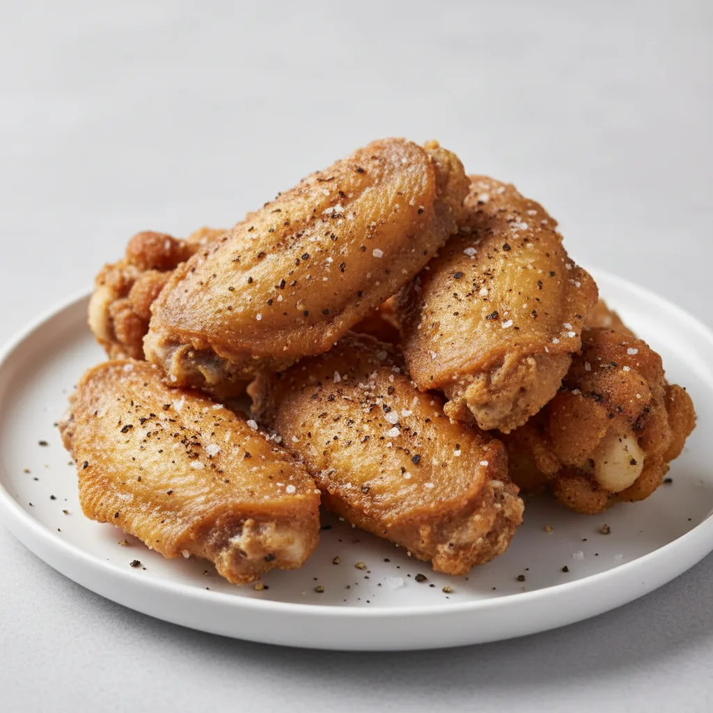 Salt and Pepper Chicken Wings (6 Pieces) Salt and Pepper Chicken Wings (6 Pieces)