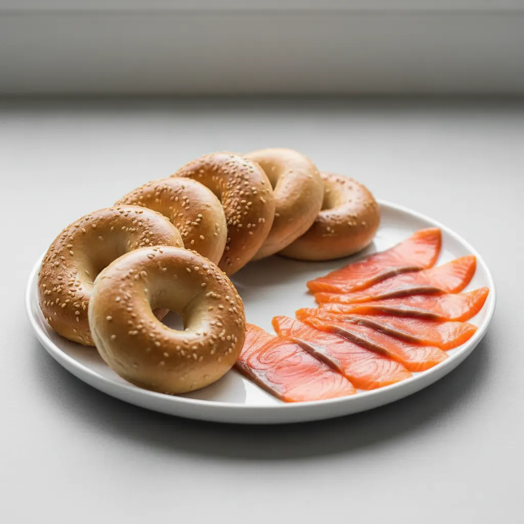 Bagels and Lox Platter Bagels and Lox Platter