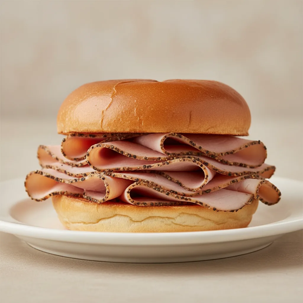 Quarter Pound Pepper Turkey Sandwich Quarter Pound Pepper Turkey Sandwich