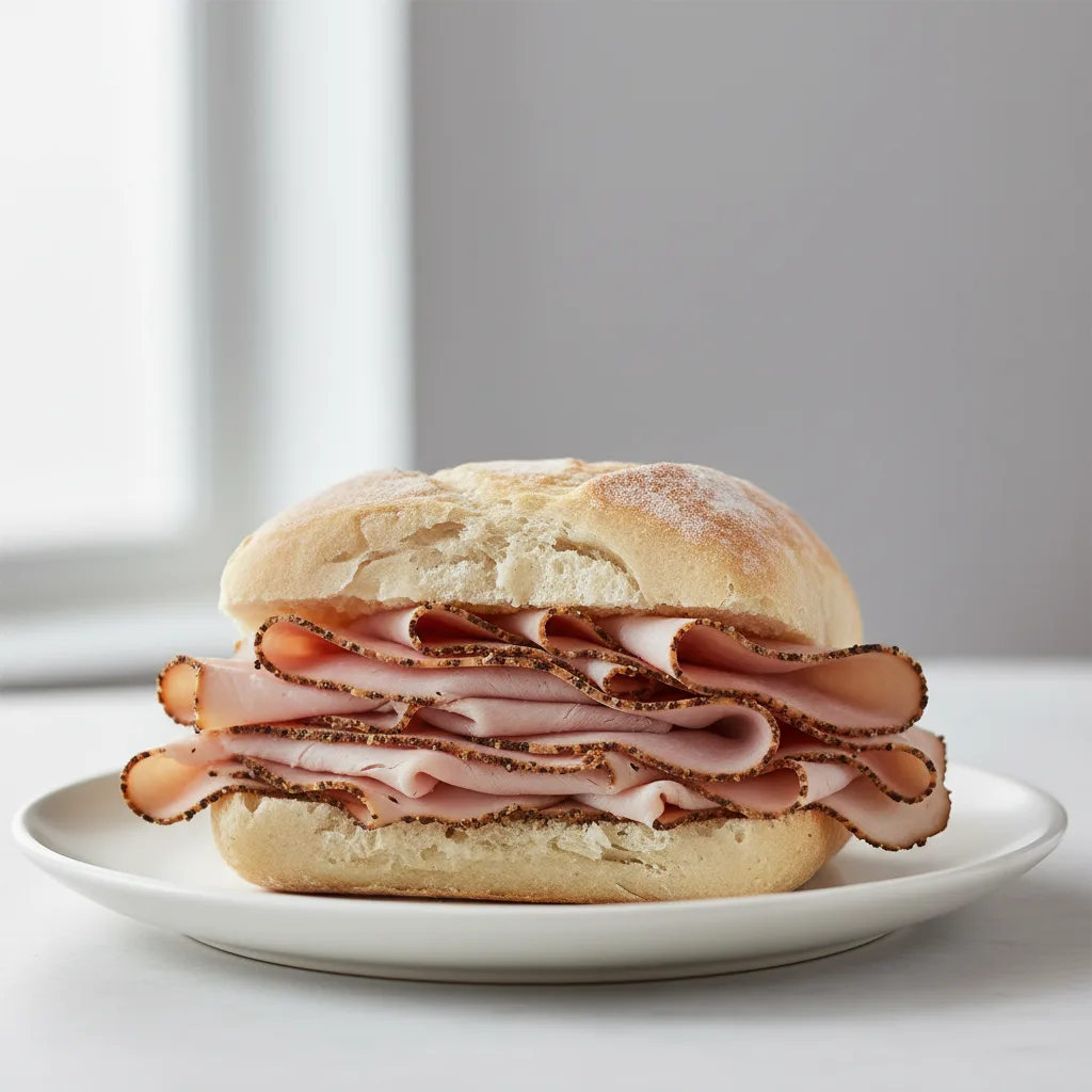 Pepper Turkey Sandwich Pepper Turkey Sandwich