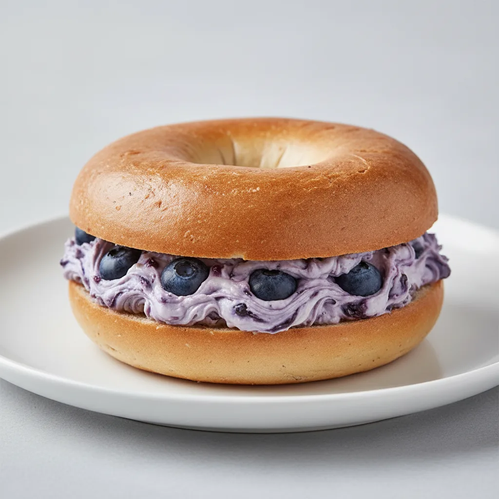 Blueberry Cream Cheese Sandwich Blueberry Cream Cheese Sandwich