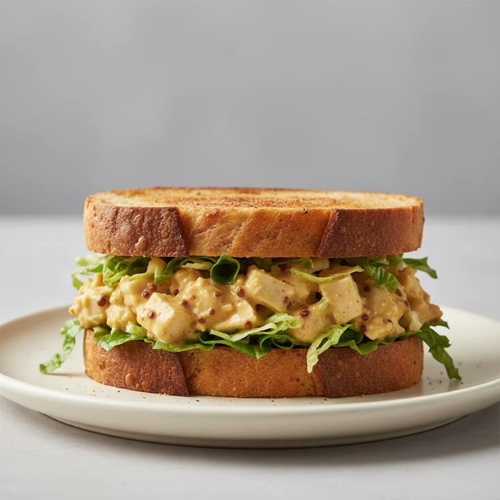 Honey Mustard Chicken Salad Sandwich Honey Mustard Chicken Salad Sandwich