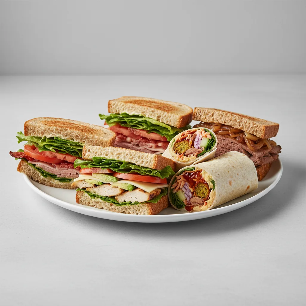 Lunch Sandwiches and Wraps Lunch Sandwiches and Wraps
