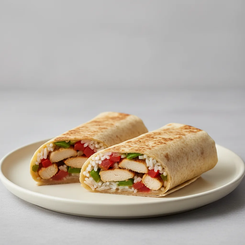 Grilled Chicken Fajita Wrap Grilled Chicken Fajita Wrap
