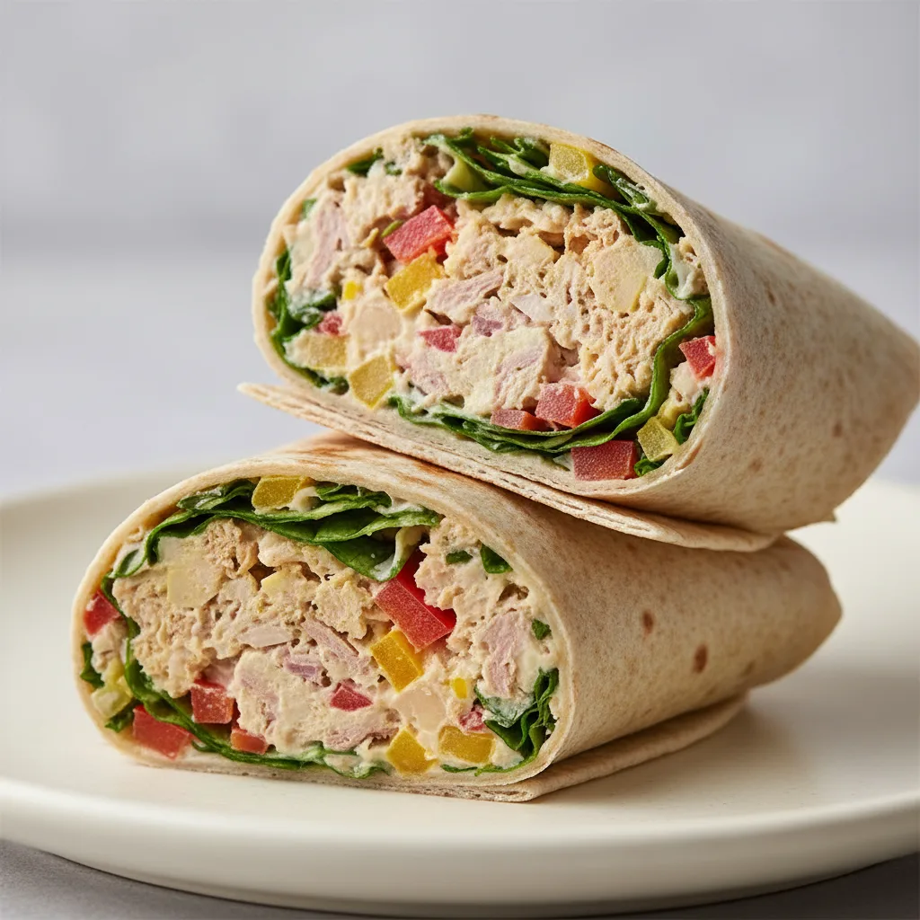 Veggie Tuna Wrap Veggie Tuna Wrap
