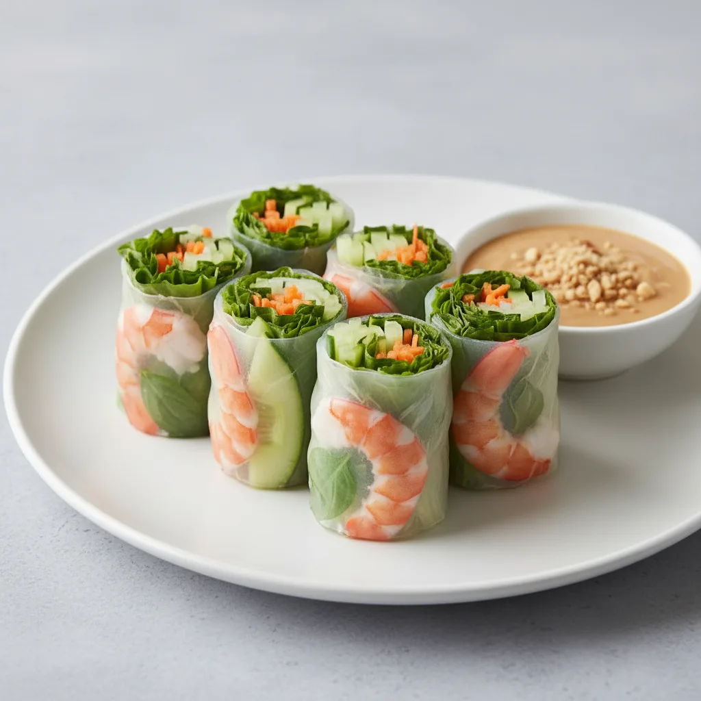 Vietnamese Shrimp Summer Roll Vietnamese Shrimp Summer Roll