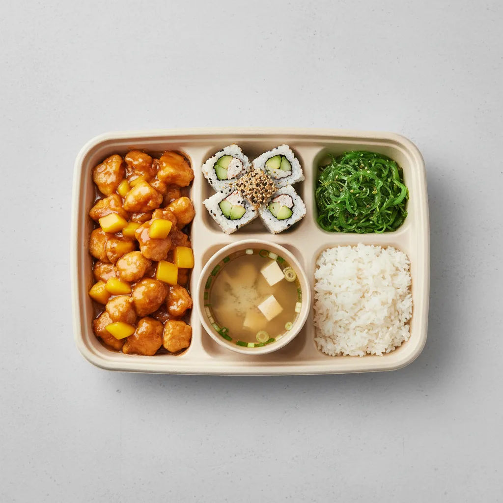 Bento Box - Mango Chicken Bento Box - Mango Chicken