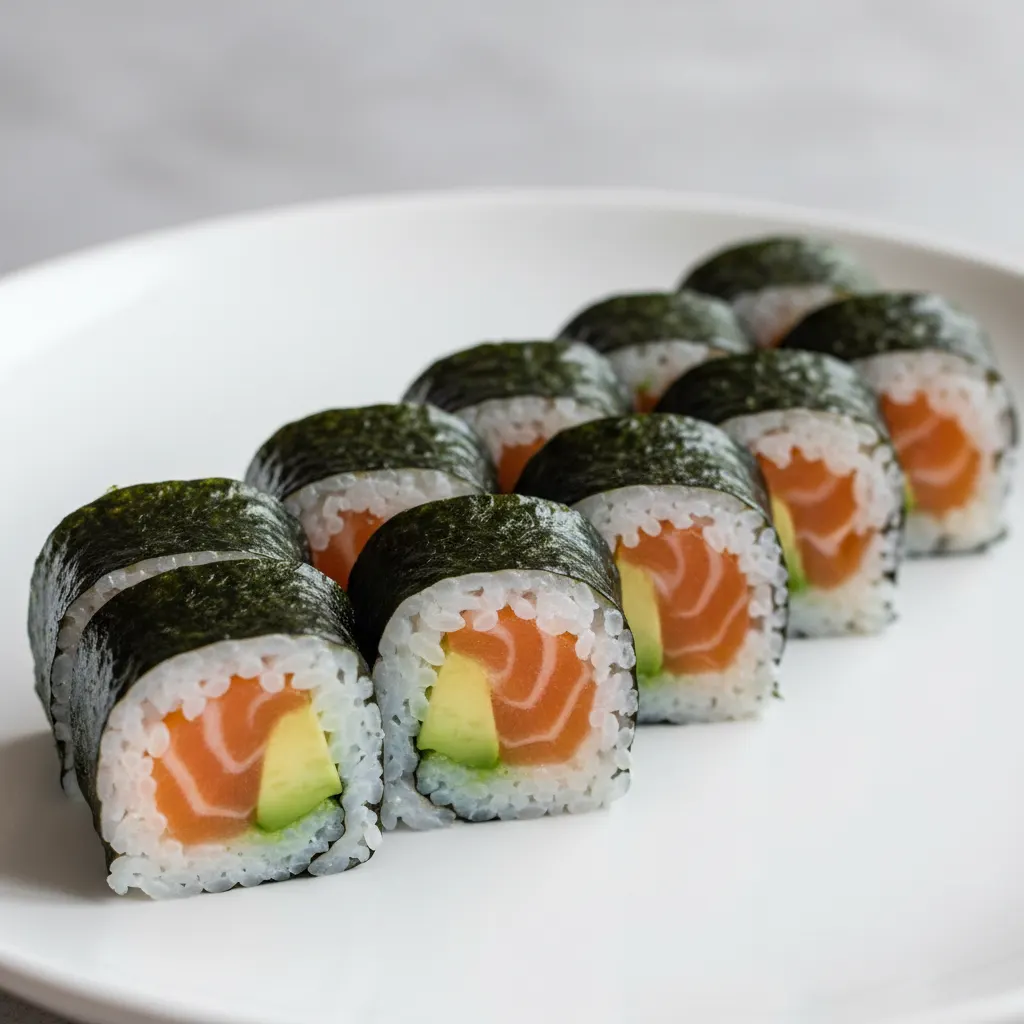 Salmon and Avocado Roll Salmon and Avocado Roll
