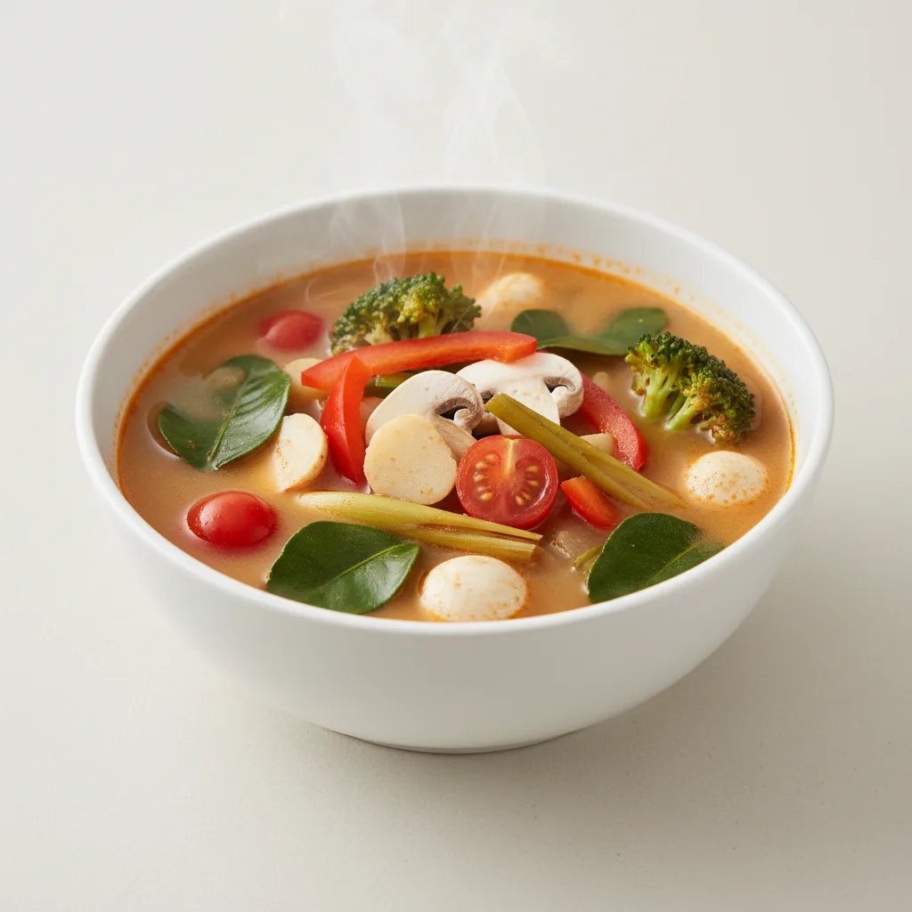 Tom Yum Vegetable Soup Tom Yum Vegetable Soup
