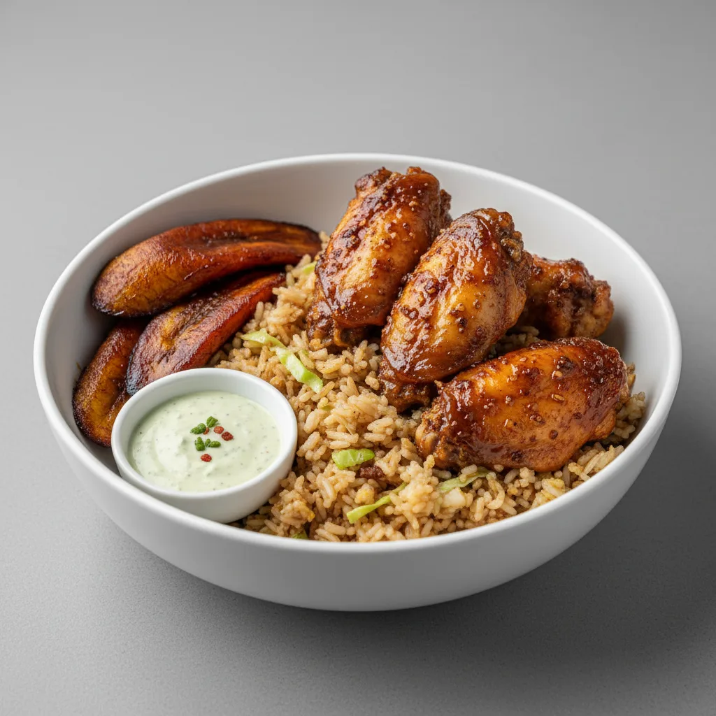 Alita Jerk Wings Chino Bowl Alita Jerk Wings Chino Bowl