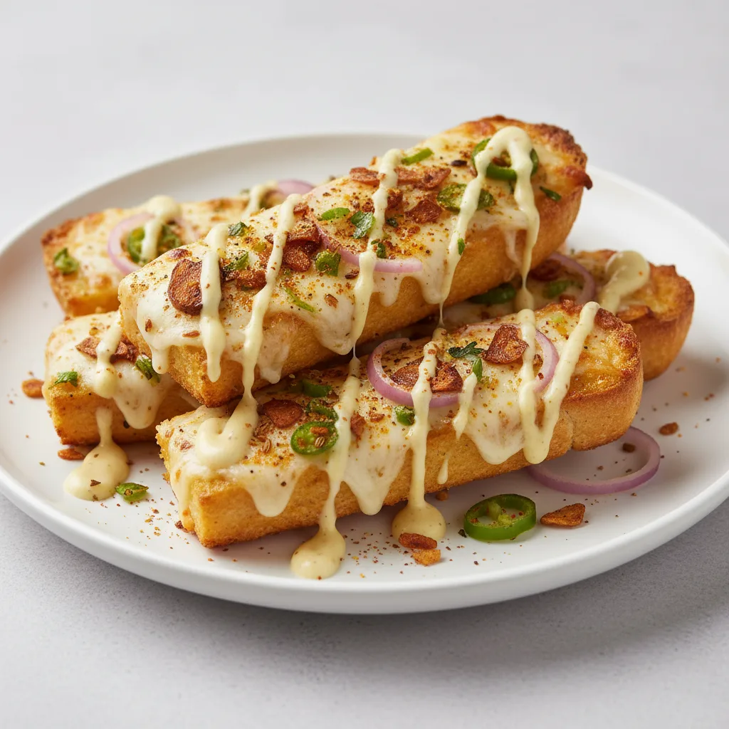Indian-Style Garlic Breadsticks Indian-Style Garlic Breadsticks