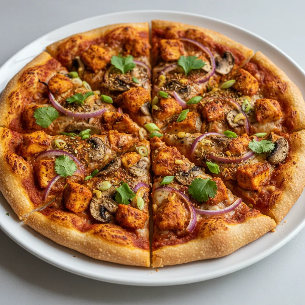 Gluten-Free New Delhi Pizza Gluten-Free New Delhi Pizza