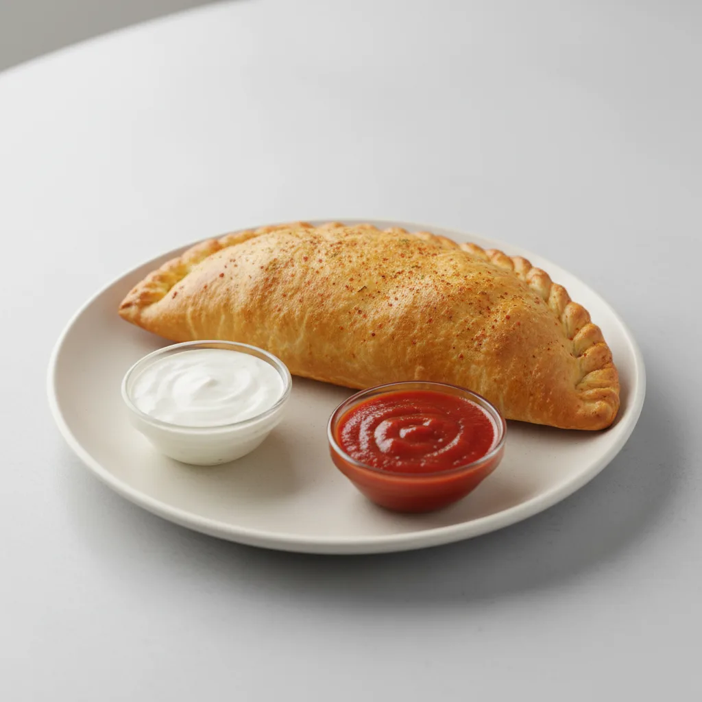 Chicken Achari Calzone Chicken Achari Calzone