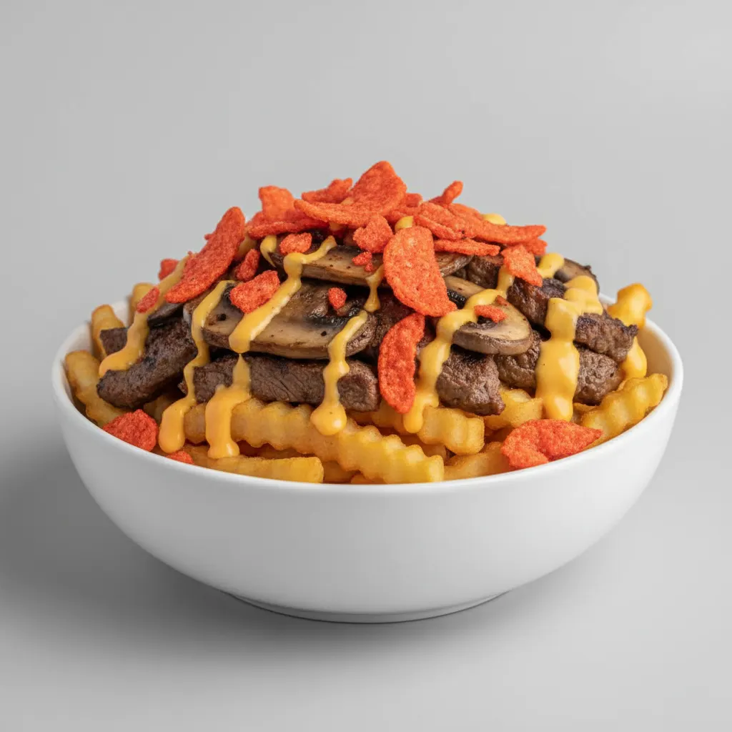 Crazy Carne Asada and Mushroom Burrito Bowl