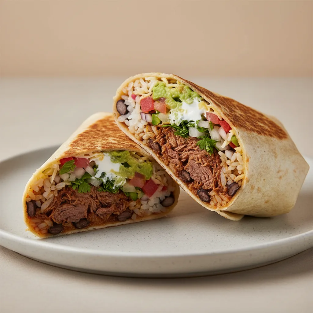 Super Birria De Res Burrito