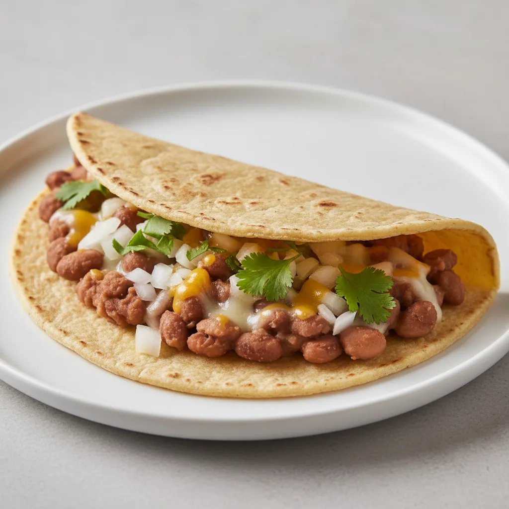 Bean and Cheese Taco