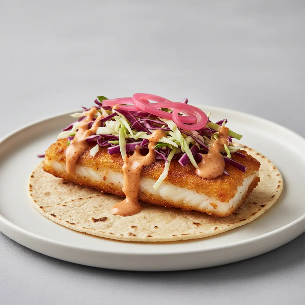 Fried Fish Taco