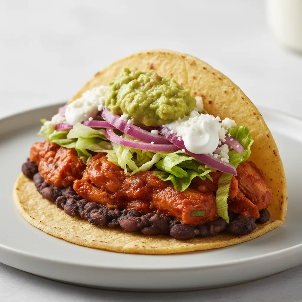 Super Tinga De Pollo Taco