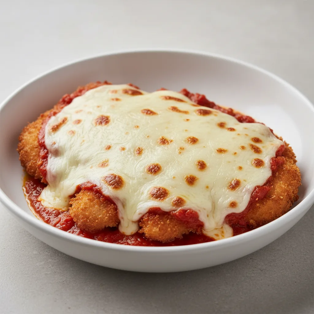 Chicken Schnitzel Parmigiana Chicken Schnitzel Parmigiana