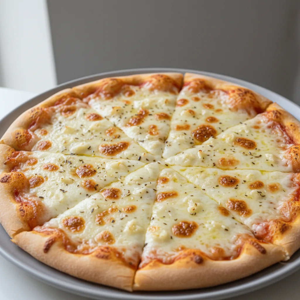 Garlic Cheese Pizza Garlic Cheese Pizza