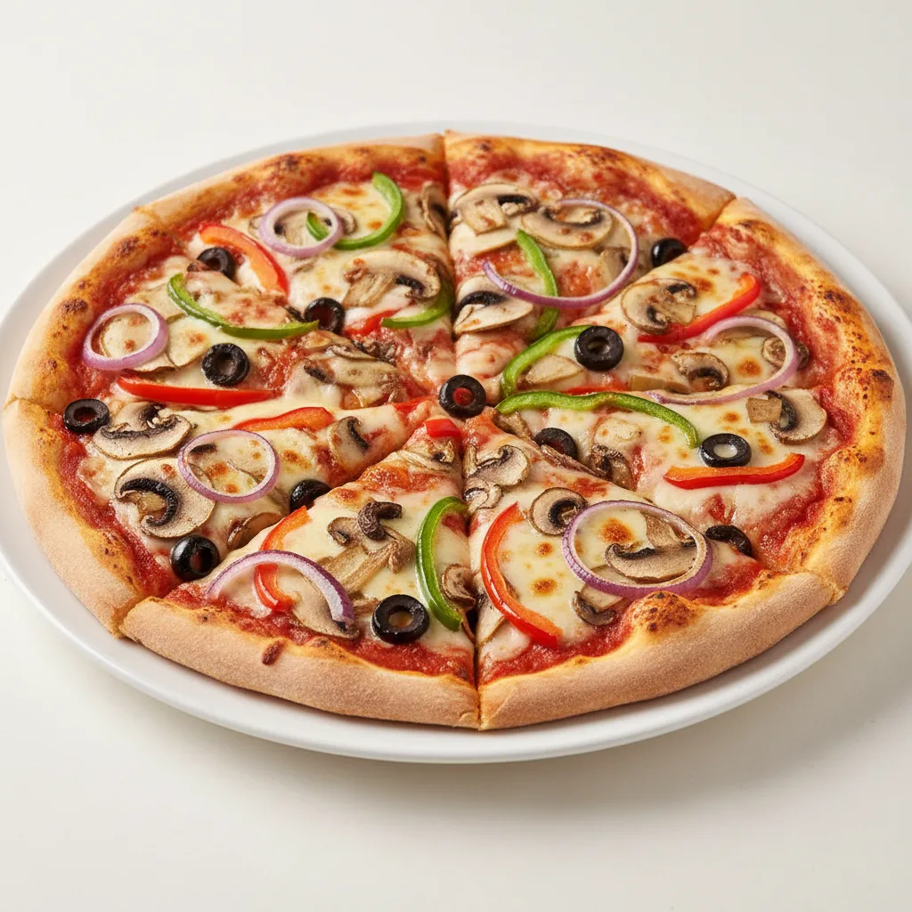 Vegetarian Pizza Vegetarian Pizza