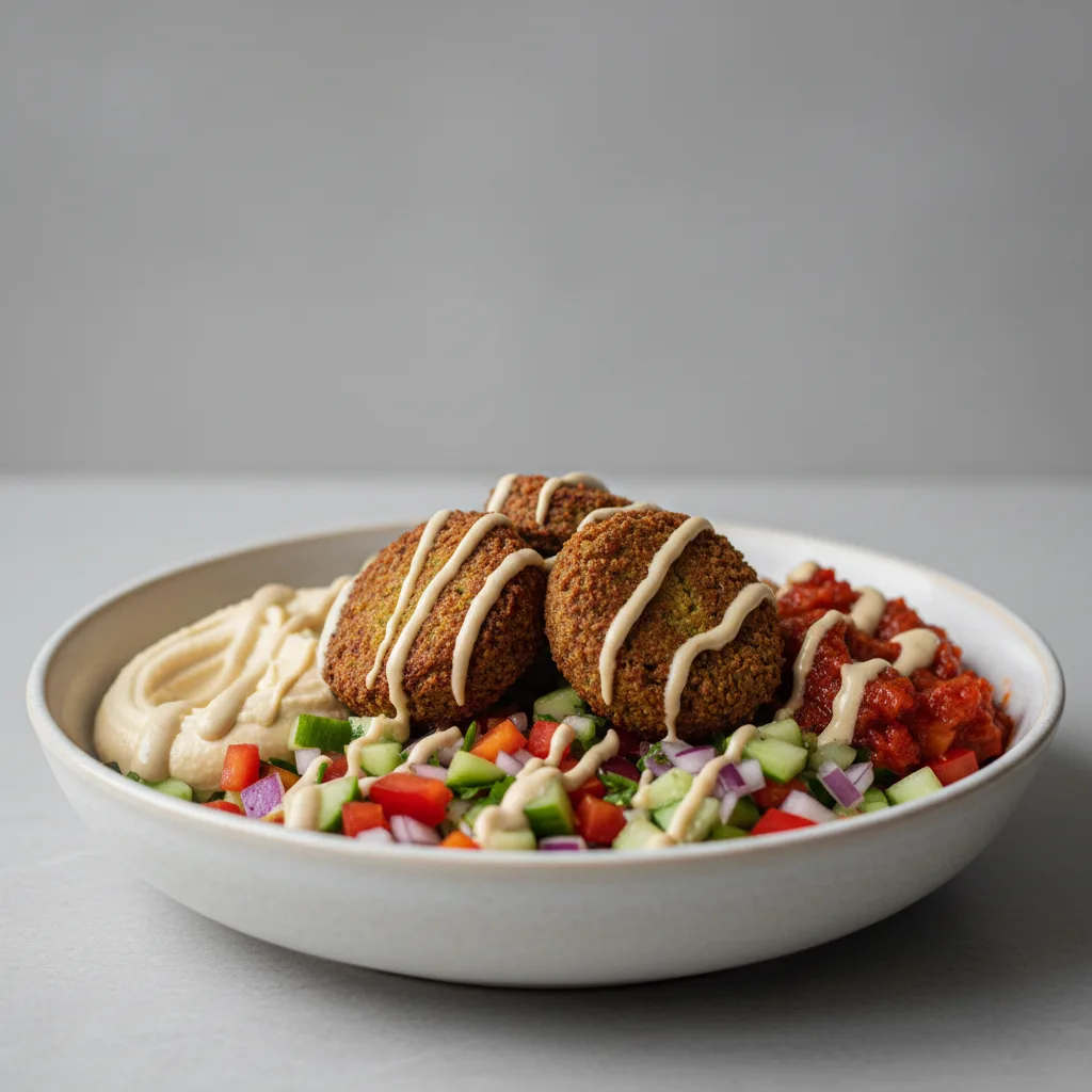 Individual Falafel Salad Individual Falafel Salad