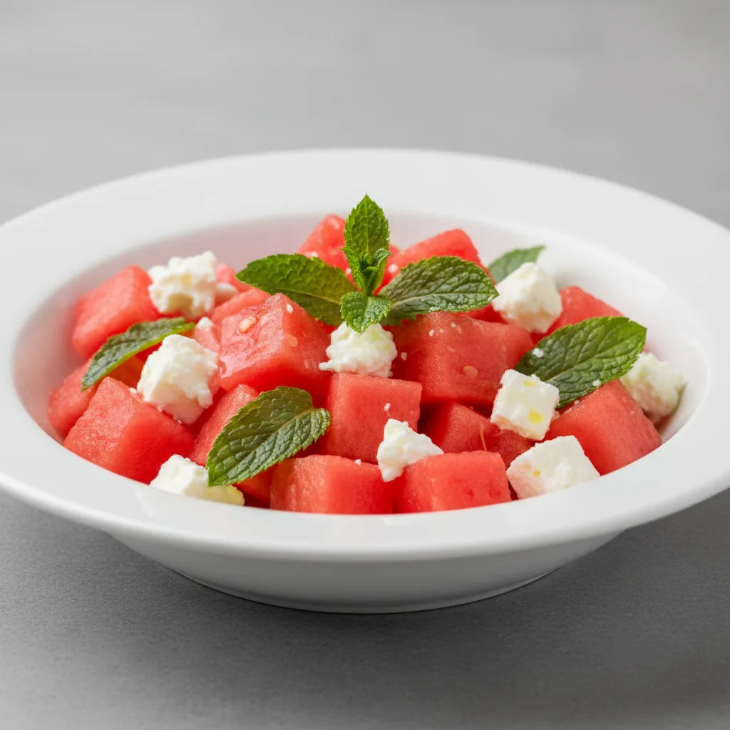 Individual Watermelon Salad Individual Watermelon Salad