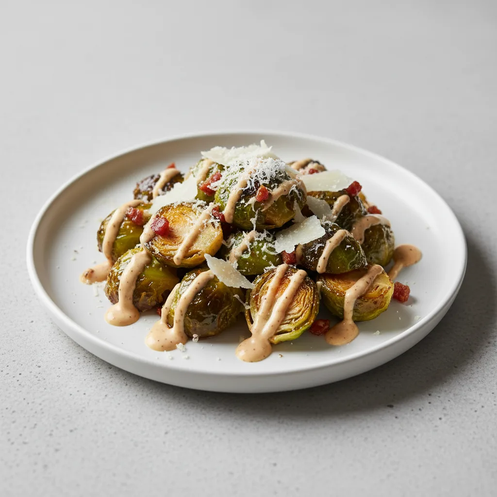 Brussels Sprouts and Hot Honey
