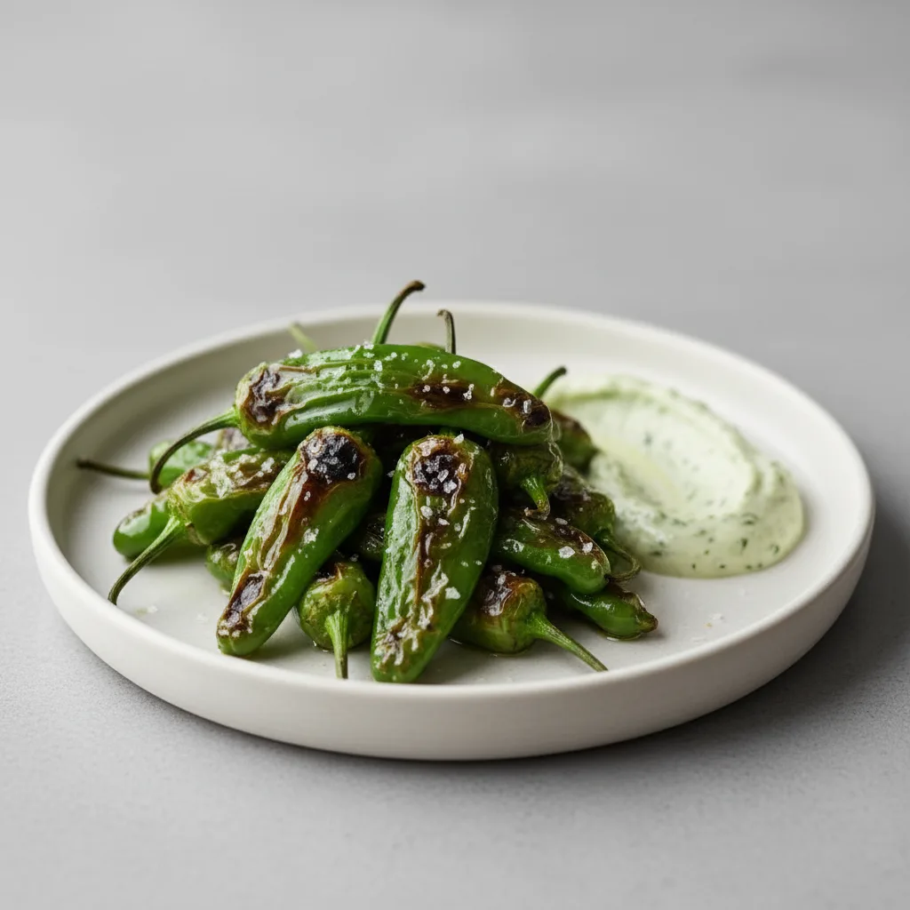 Blistered Shishito Peppers Blistered Shishito Peppers