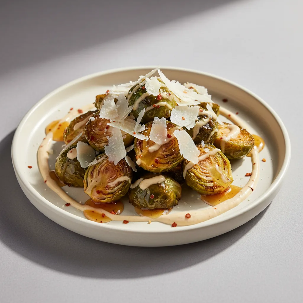 Brussels Sprouts and Hot Honey Brussels Sprouts and Hot Honey