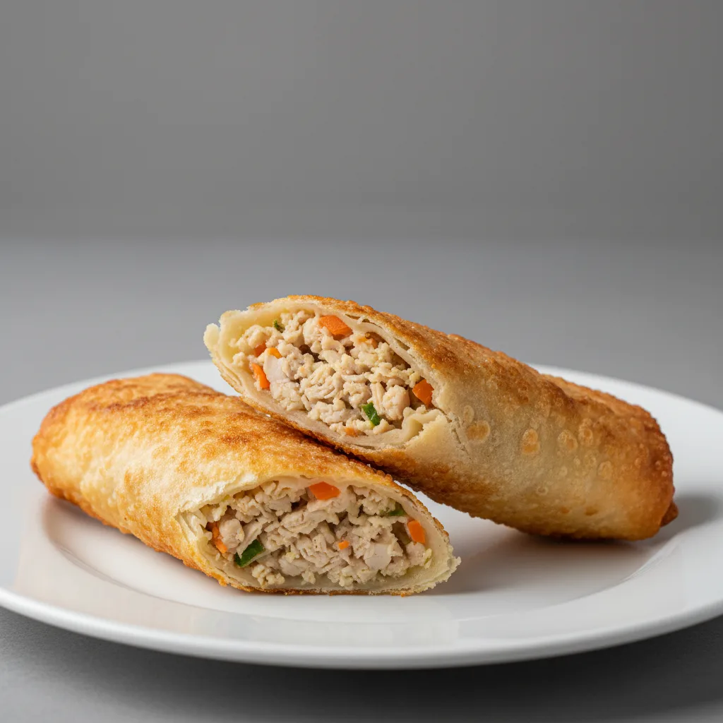 Crispy Chicken Eggrolls (2 Pieces)