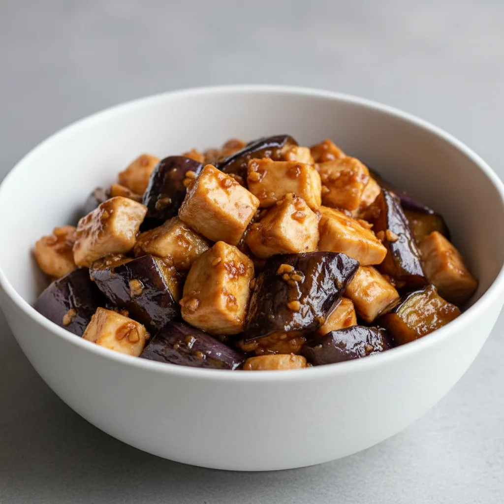 Bo's Bowl with Eggplant and Chicken