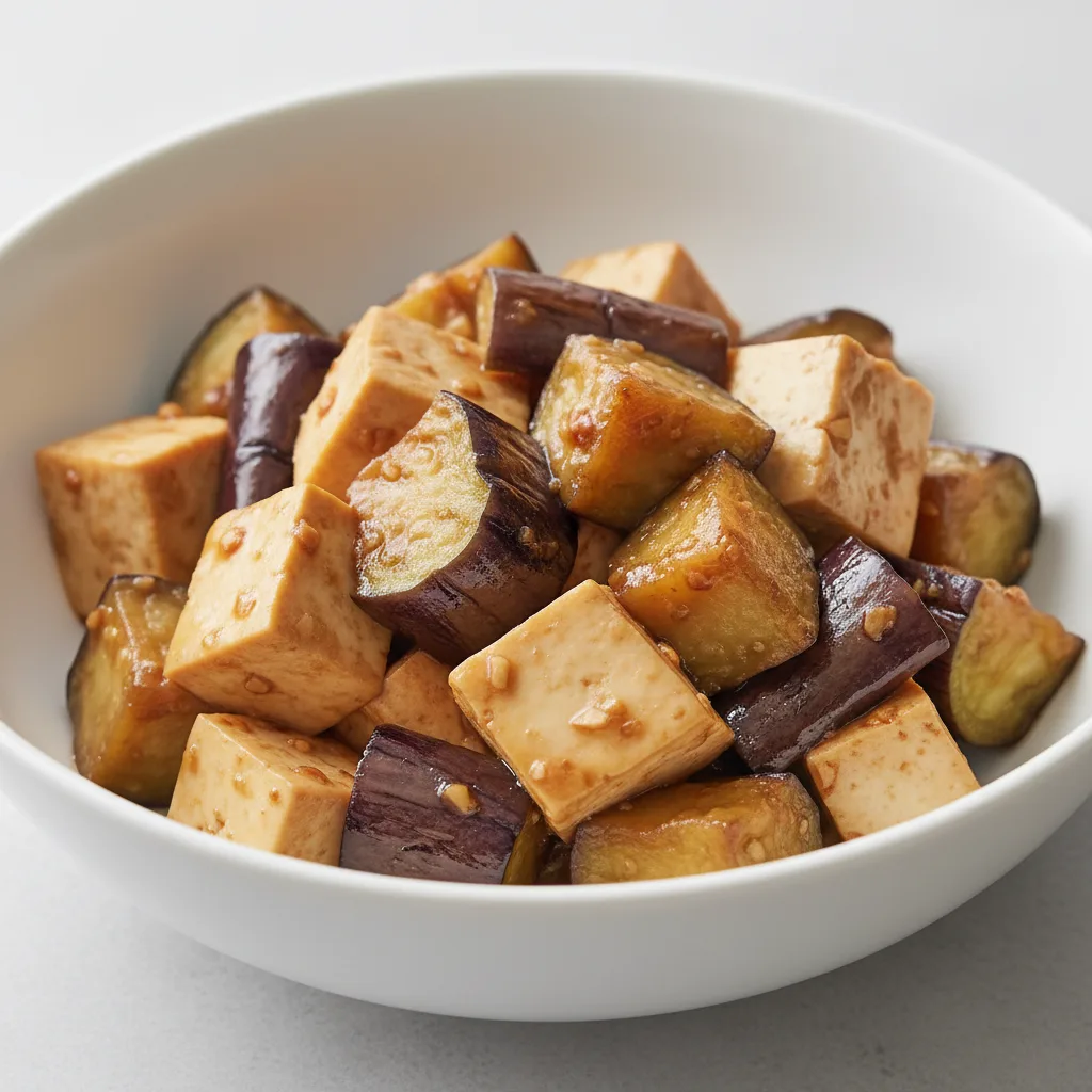Bo's Bowl with Eggplant and Tofu