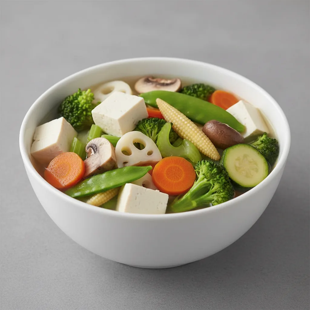 Tofu Vegetable Soup