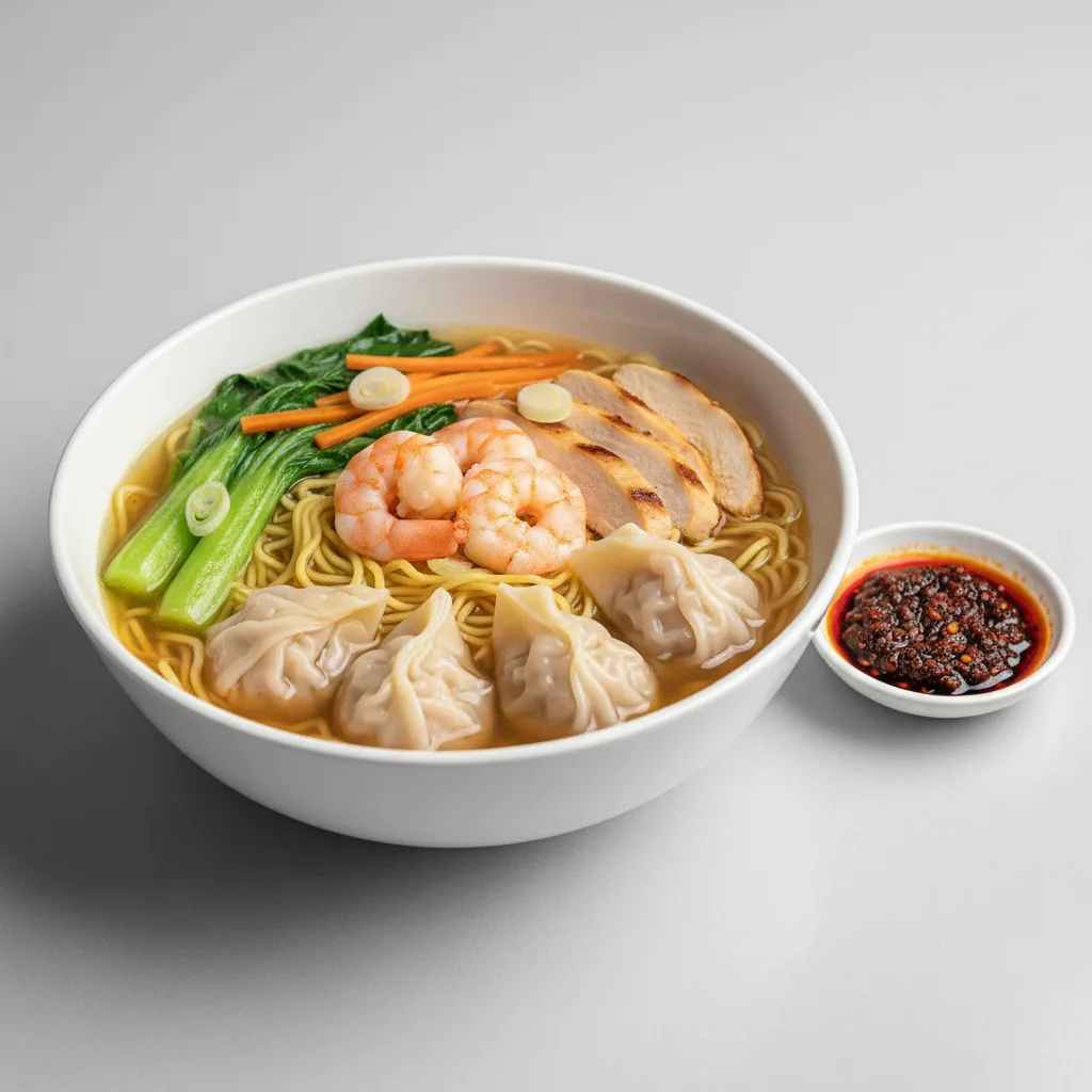 Wonton Noodle Soup