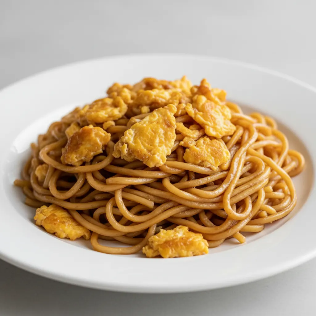 Scrambled Egg Lo Mein