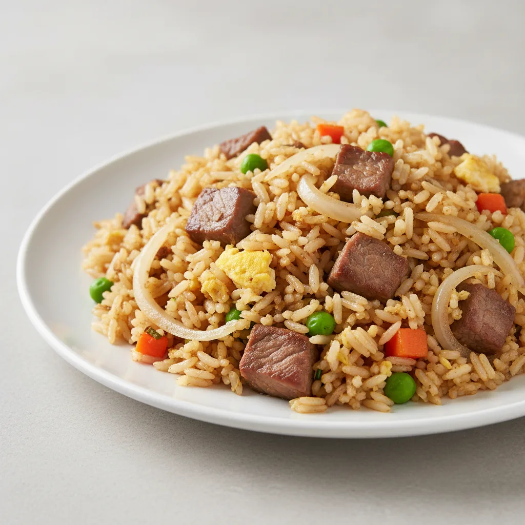 Beef Stir-Fried Rice