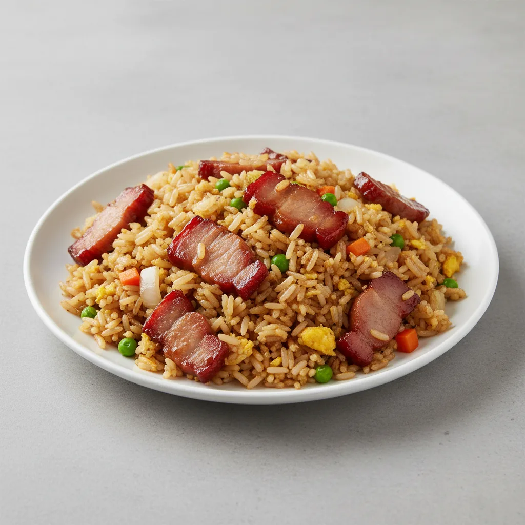 Char Siu Chinese BBQ Pork Fried Rice