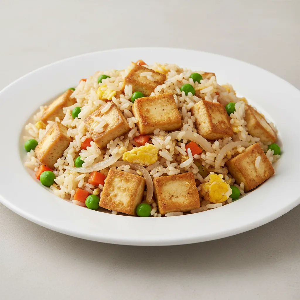Tofu Stir-Fried Rice