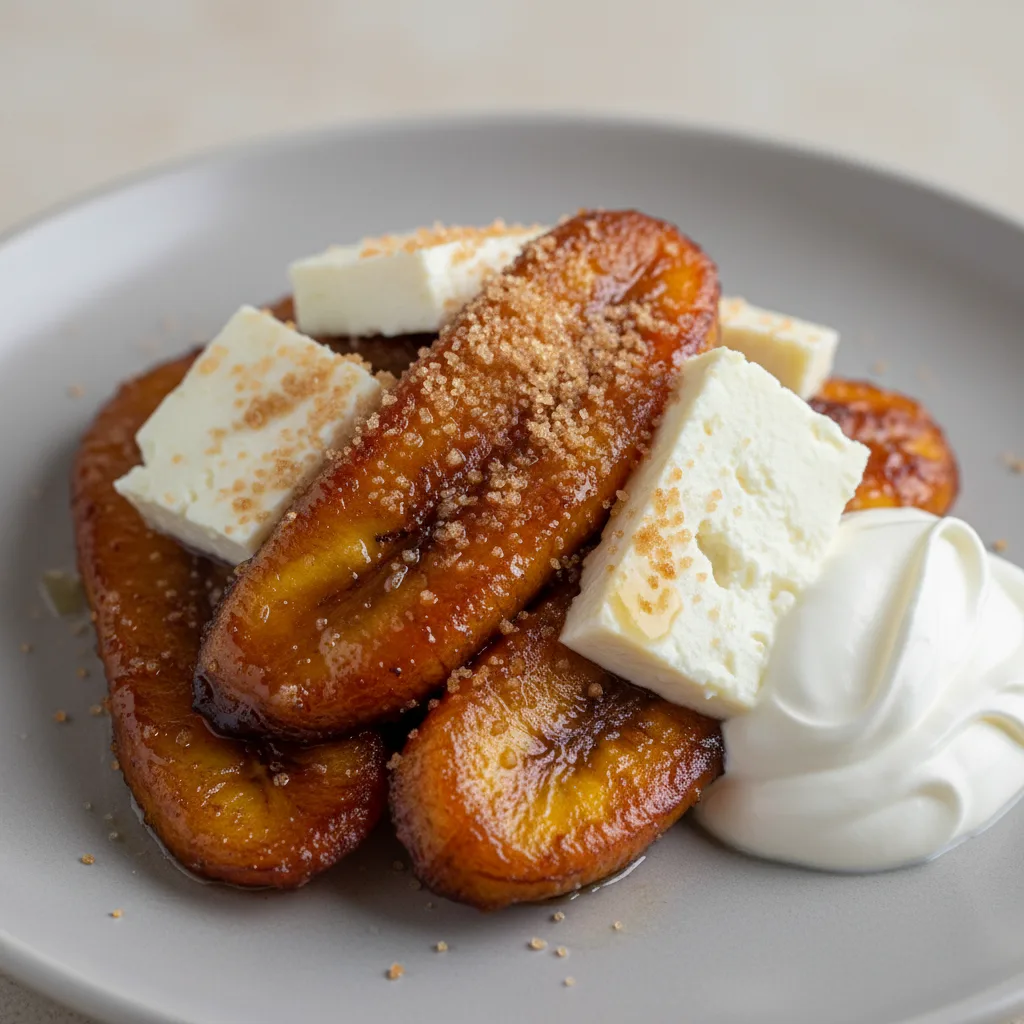 Platanos Con Queso