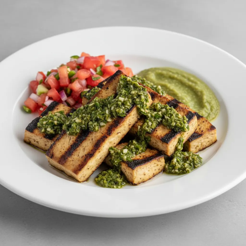 Vegan Tofu Chimichurri