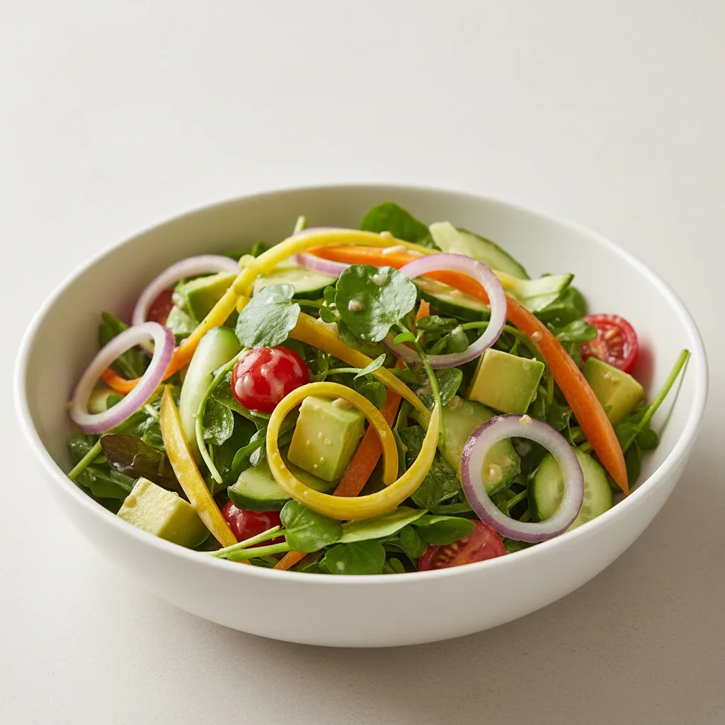 Avocado and Watercress Salad