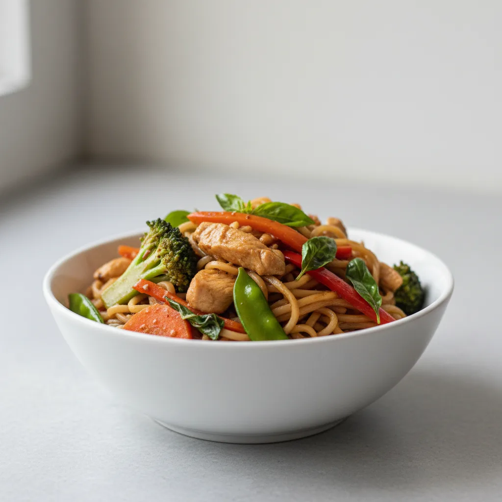 Thai Basil Noodles Thai Basil Noodles