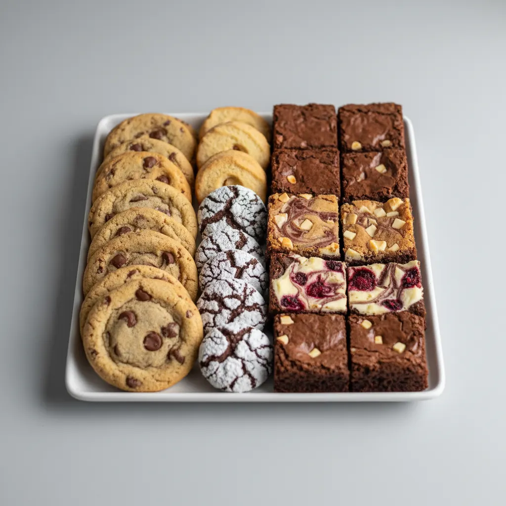 Cookie and Brownie Platter