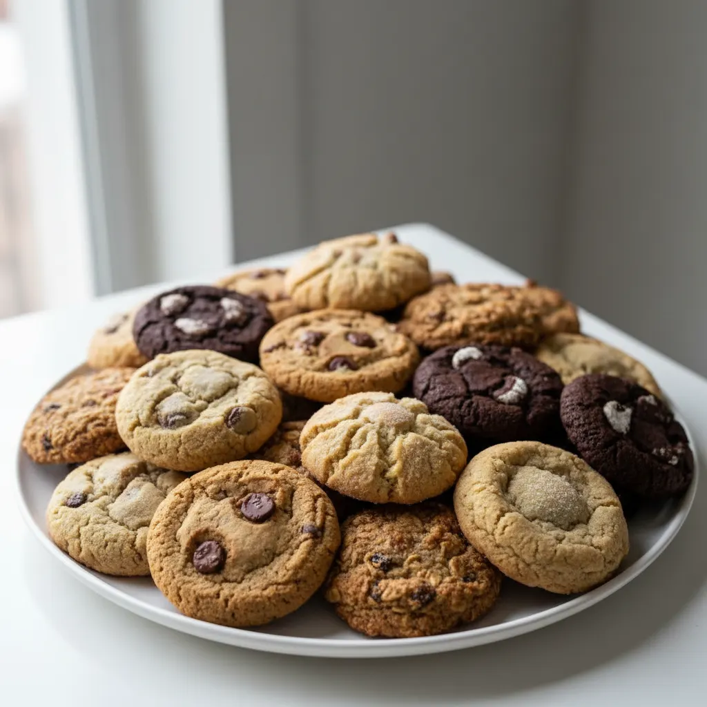 Homemade Cookies Platter